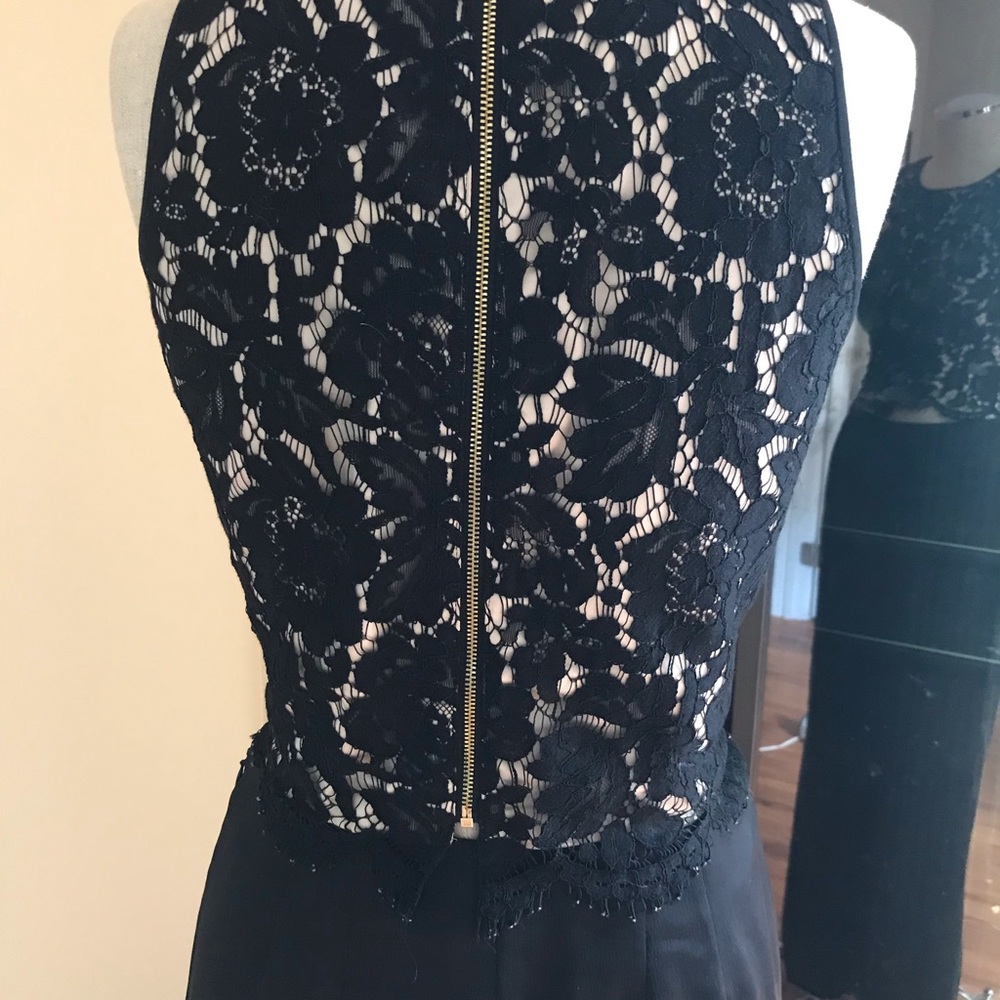 WHBM  black lace with gold top - Picture 3 of 4